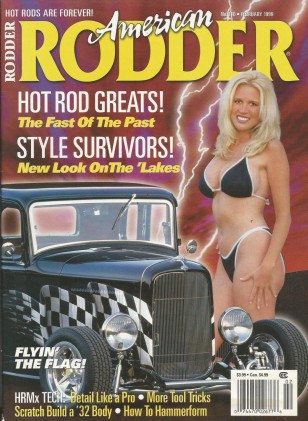 AMERICAN RODDER 1999 FEB - HAMMERFORM, A-N FITTINGS, GARAGE ART, '39 WOODIE 